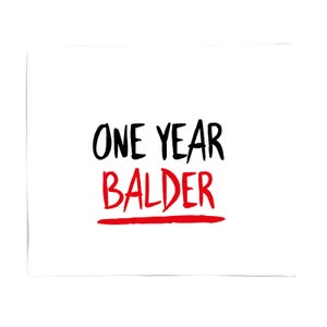 One Year Balder Fleece Blanket