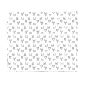 Animals Of The Day Forest Fleece Blanket
