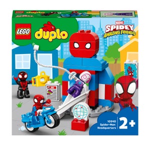 LEGO DUPLO Super Heroes Spider-Man Headquarters Toy for Toddlers (10940)