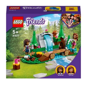 LEGO 41677 Friends Bosque: Cascada, Juguete de Construcción para Niñas y Niños +5 Años con Mini Muñecas
