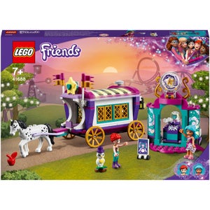 LEGO 41688 Friends Mundo de Magia: Caravana, Autocaravana de Juguete para Niños y Niñas +6 Años con Mini Muñecas