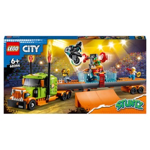 LEGO 60294 City Stuntz Espectáculo Acrobático: Camión, Juguete para Niños