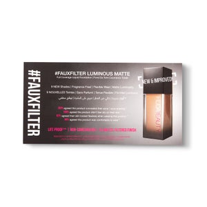 HUDA Beauty #Faux Filter Luminous Matte Full Coverage Liquid Foundation