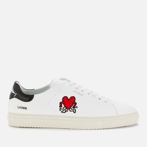 Axel Arigato Men's Keith Haring Clean 90 Leather Cupsole Trainers - White