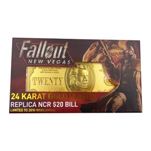 Fallout - Réplica del billete de 20 dólares de la NCR