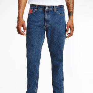 Tommy Jeans Men's Dad Regular Tapered Fit Denim Jeans - Denim Dark