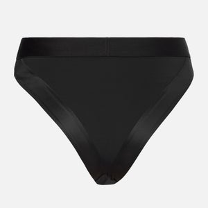 Calvin Klein Women's Gloss Cheeky Bikini - Black