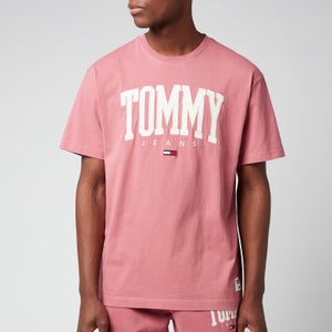 Tommy Jeans Men's Collegiate Crewneck T-Shirt - Moss Rose