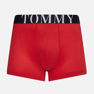 Tommy Hilfiger Men's Waistband Logo Trunks - Primary Red