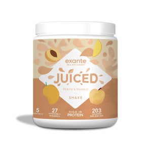Peach & Mango JUICED Meal Replacement Shake 5 Serve Tub