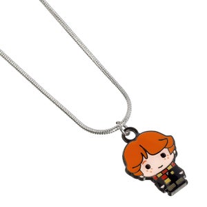 Harry Potter Ron Weasley Chibi Style Necklace - Silver