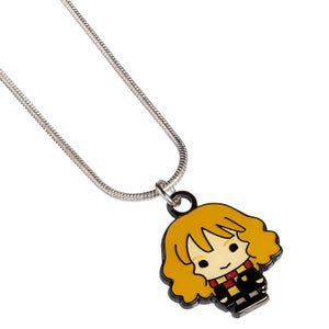 Harry Potter Hermione Granger Chibi Style Necklace - Silver