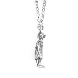 Harry Potter Dobby the House Elf Charm Necklace- Sterling Silver