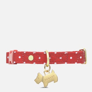 Radley Printed Dog Collar - Crimson
