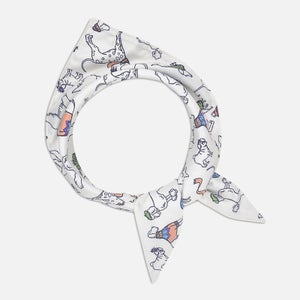 Radley Printed Dog Bandana - Chalk