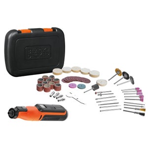 Black+Decker 7.2V Cordless Brushed Reciprocating Saw Kit (Battery