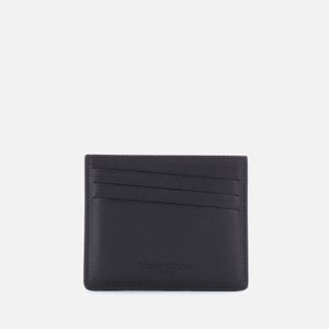 Maison Margiela Men's Leather Credit Card Case - Black