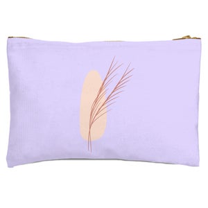 Abstract Leaf Zipped Pouch