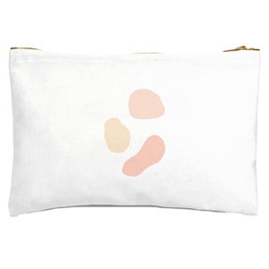 Abstract Spots Zipped Pouch