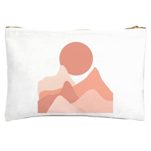Hills And Moon Zipped Pouch
