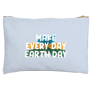 Make Every Day Earth Day Zipped Pouch