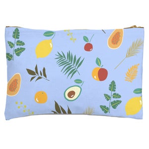 Leaves And Fruit Zipped Pouch