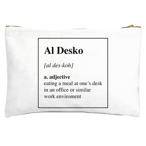 Al Desko Definition Zipped Pouch
