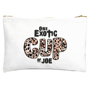 One Exotic Cup Of Joe Zipped Pouch