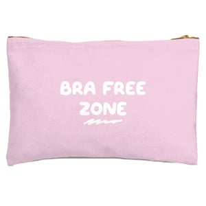 Bra Free Zone Zipped Pouch
