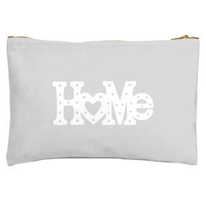 Home Typographic Zipped Pouch