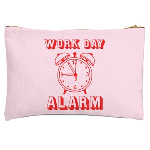 Work Day Alarm Zipped Pouch