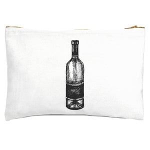 Wine Bottle Zipped Pouch