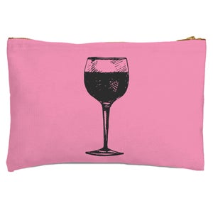 Red Wine Zipped Pouch