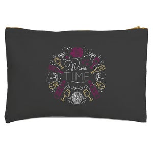 Wine Time Zipped Pouch