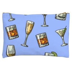 Mixed Drinks Zipped Pouch