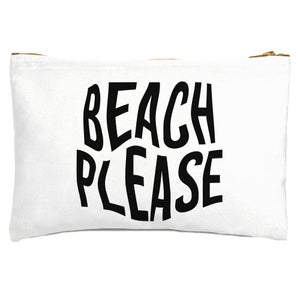 Beach Please Zipped Pouch