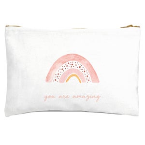 You Are Amazing Rainbow Zipped Pouch