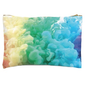 Rainbow Smoke Zipped Pouch