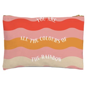 You Are All The Colours Of The Rainbow Zipped Pouch