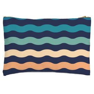 Rainbow Wave Zipped Pouch