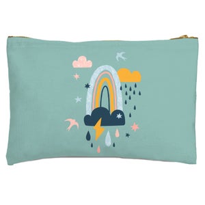 Rainbow Weather Zipped Pouch