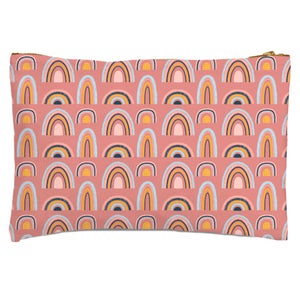 Rainbow Pink Zipped Pouch