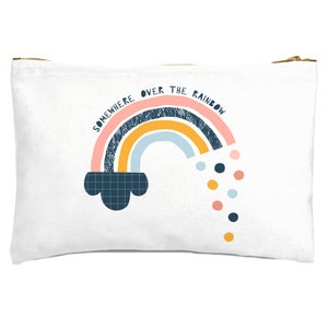Somewhere Over The Rainbow Zipped Pouch