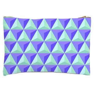 3D Triangle Zipped Pouch