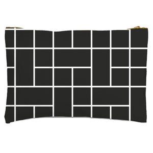 Tesselated Blocks Zipped Pouch