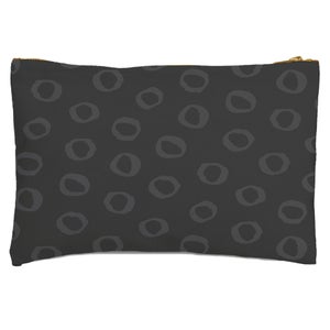 Inky Circles Zipped Pouch