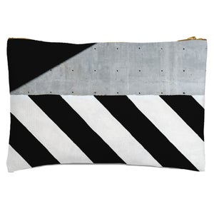 Stripes And Blocks Zipped Pouch