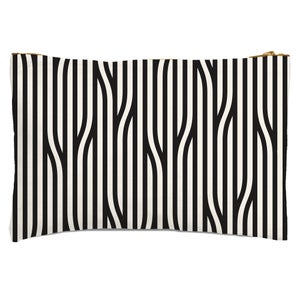 Parallel Lines Zipped Pouch