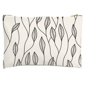 Entwined Leaves Zipped Pouch