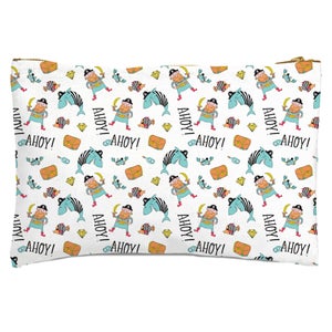 Ahoy There Mateys Zipped Pouch